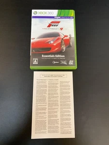 Forza Motorsport 4 Essentials Edition FM4 Import Japan Xbox 360 Japanese ver. - Picture 1 of 5