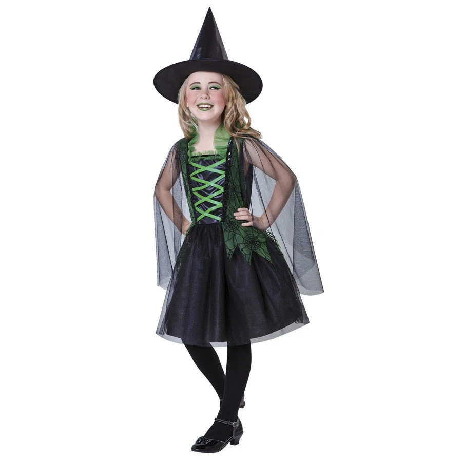 Funmo 3er Set Halloween Hexenhut – Schwarz, Faltbar, Für Kinder & Erwachsene