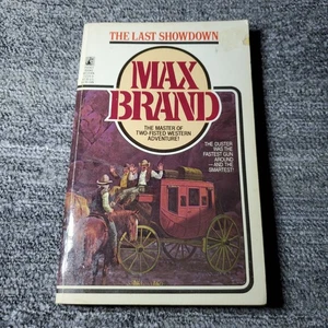 The Last Showdown Max Brand 1977 First Pocket Books Western Adventure - Picture 1 of 8