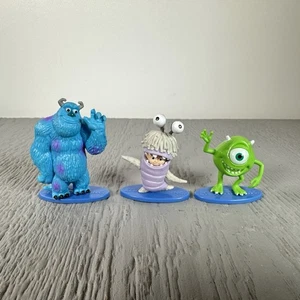 Disney/Pixar Monsters Inc Lot Of 3 Mini Figures 2”Sulley/Boo/Mike Wazowski - Picture 1 of 4