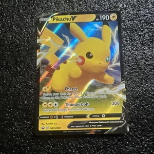 Pikachu V SWSH061 SWSH: Sword & Shield Promo Cards Holo - Picture 1 of 6