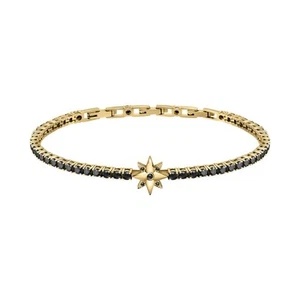 Bracciale MORELLATO uomo Tennis argento 925 / pietre nere SATT05 - Imagen 1 de 6