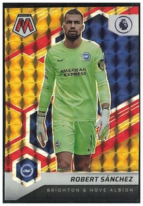 2021 Panini Robert Sanchez /88 Premier Base Mosaic Choice Red And Gold #118 - Picture 1 of 2