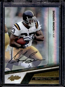 2010 Absolute Shonn Greene Spectrum Gold Auto #6/10 Jets - Picture 1 of 2