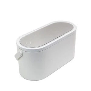 Travel Makeup Organizer Box With Led Mirror White Portable Makeup Case Touch Swi - Picture 1 of 7