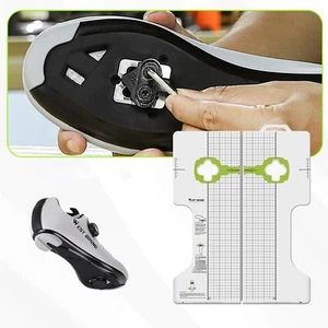 Adjustable Cleat Tool for Non Locking Cycling Parallel Alignment Customization - Picture 1 of 28