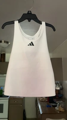 Camiseta sin mangas de entrenamiento Adidas para niñas nueva con etiquetas Foto 1 de 4