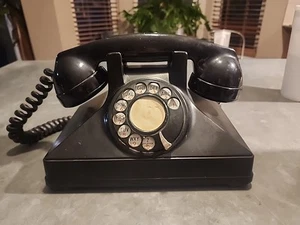 Vintage No.1 Northern Electric Drehtelefon Pyramide Tischtelefon Bakelit - Bild 1 von 11