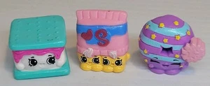 3 shopkins world vacation America Twin Girls Doughnut & Smores Toy - Picture 1 of 6