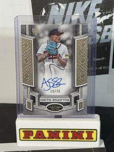 2024 Topps tier 1 AJ Smith-Shawyer #boa-as2 AUTO Braves 19/70 - Picture 1 of 2
