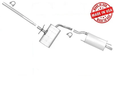 Sistema de escape silenciador OE para Volkswagen Jetta Cabrio Golf 1993-1996 2,0 L Foto 1 de 4