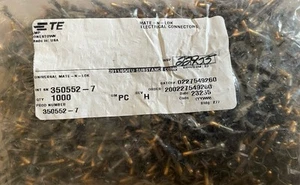 (1000 STÜCK) 350552-7, TE CONNECTIVITY TYCO, CONN PIN 14-20AWG CRIMP GOLD RoHS - Bild 1 von 3