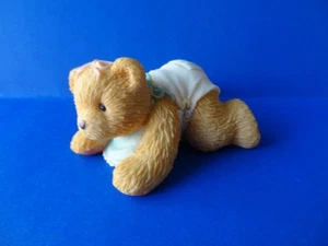 Cherished Teddies BETSEY "First Steps to Love" 1993 Baby Bear Crawling Figurine - Picture 1 of 11