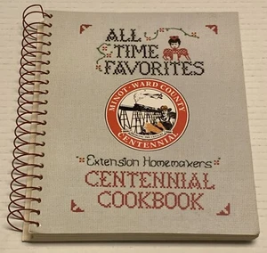 Vtg Minot Ward County Extension Homemakers Centennial Cookbook North Dakota ND - Picture 1 of 24