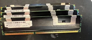 Micron 8GB 2RX4 PC3L 10600R-9-10-JO MT36KSZF1G72PZ-1G4D1AF - Bild 1 von 2