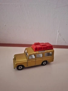 Matchbox No. 12 D Land Rover Safari in gold/rotbraun original ohne OVP - Bild 1 von 7