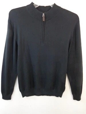 Suéter Roundtree & Yorke Para Hombres M 1/4 Cremallera Pullover Cuello Simulado Nuevo Con Etiquetas Foto 1 de 4
