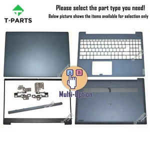 LCD Back Cover/Bezel/Palmrest/Bottom Lot For Lenovo Ideapad S340-15IWL -15API - Afbeelding 1 van 26