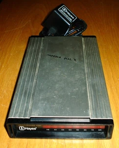 Hayes MicroComputer SmartModem 2400 231AA Smart External Modem with Power Supply - Bild 1 von 5