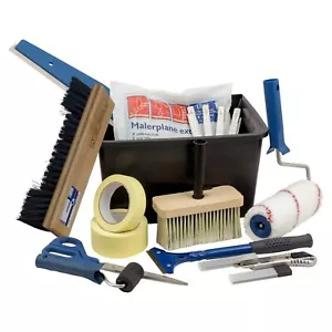 Profi Tapeten Werkzeug-Set 15-teilig Tapezierzubehör Renovieren Tapezieren - Bild 1 von 5