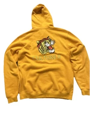 Migos  Culture 11 Graphic Gold Hoodie Men’s  Size Medium Limited Edition. - Image 1 of 4