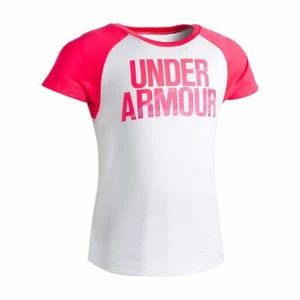 New Under Armour Little Girls Short Sleeve Graphic Shirt Choose Size & Color - Picture 1 of 5