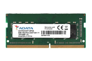 ADATA 8GB 1Rx8 PC4-2400T-SA1-11 Laptop Memory P/N: AO1P24HC8T1-BPGS Tested - Picture 1 of 3