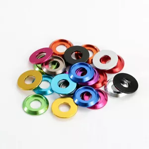 Pfannenkopf Schraube Bolzenscheiben eloxiert Aluminium M2 M2.5 M3 M4 M5 M6 M8 - Bild 1 von 25