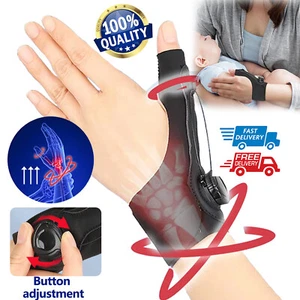 Universal Thumb Splint Support Brace Left Right Wrist Hand Support Pain Relief - Picture 1 of 30