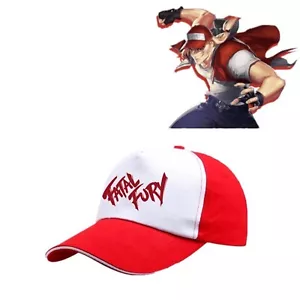 Terry Bogard Cap Adjustable Fatal Fury Embroidered & Braid The King of Fighters - Picture 1 of 4