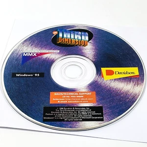 The Third Dimension For Windows 95 Rare Sony VAIO Software 1996 - Bild 1 von 2