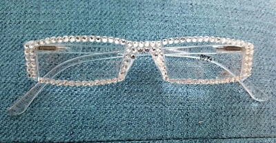 BARRA DE RESORTE BRAZOS FINOS EUROPEOS CRISTALES TRANSPARENTES COMPLETOS GAFAS DE LECTURA 2.50 Foto 1 de 3