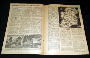 FUNCIÓN DE REVISTA IRLANDA 1940 INTENTA MANTENERSE FUERA DE LA SEGUNDA GUERRA MUNDIAL - Imagen 1 de 1