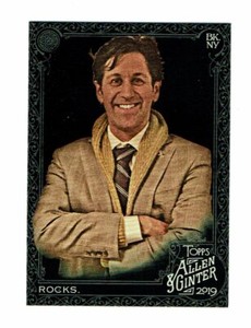 2019 Topps Allen & Ginter X Burton Rocks #179 Sports Agent & Author 