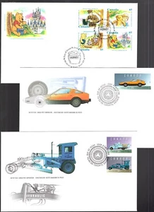 Canadá 1996 Cars 4 FDC + Disney Winnie the Pooh FDC - Imagen 1 de 2