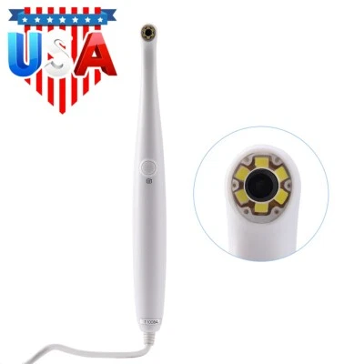 Cámara dental de 6 luces LED enfoque intraoral digital USB imágenes intraoral transparente Foto 1 de 4