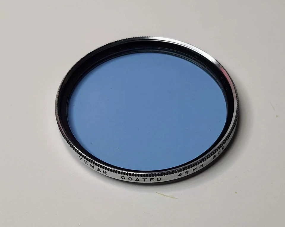 Genuine Vemar 49mm 82B 82-B 82 B Color Conversion Glass Lens Filter Japan 49 mm - Image 1 of 4