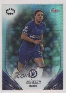 2023-24 Topps Cromo UEFA Women's Champions League Aqua Prism Refractor Sam Kerr - Imagen 1 de 3
