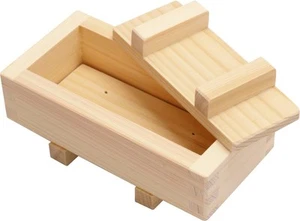 Ichihara Woodworks Pressed Sushi Maker Small Cypress L 17 x W 8.5 x H 5.5cm - Picture 1 of 8
