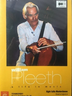 WILLIAM PLEETH - A Life In Music Vol 6 - Tchaikovsky DVD NEW! Cello Masterclass - Image 1 of 2
