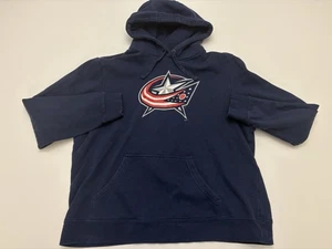 Fantásticas chaquetas azules Columbus con logotipo sudadera con capucha azul marino talla XL - Imagen 1 de 3