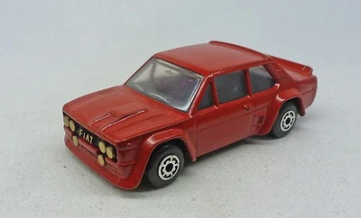 Matchbox BULGARIAN MB74 Fiat Abarth DARK RED without Tampos - Изображение 1 из 2