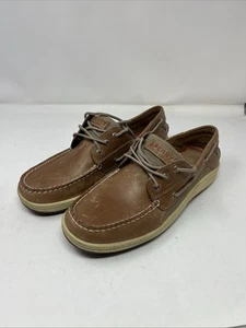 Sperry Top-Sider Men's Billfish Dark Tan Boat Shoes 0799320 - Size 11M - Picture 1 of 6