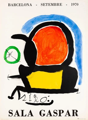 Joan Miro: Teppich Von Tarragona - Originale Signierte Lithographie - Bild 1 von 4
