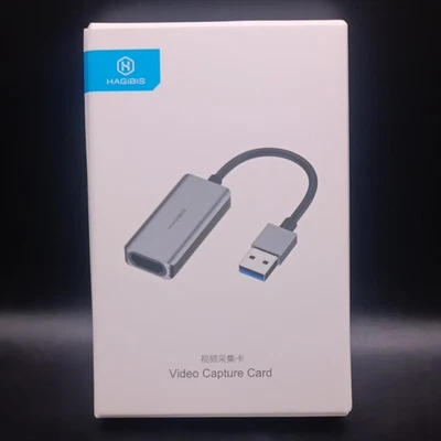 Hagibis Video Capture Card USB 3.0 1080P 30HZ/FPS (Open Box) UHC05  - Image 1 of 4