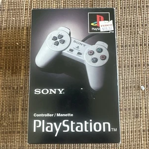Sony PlayStation PS1 PSX Controller BNIB Complete OEM Brand New Never Sued - Picture 1 of 5