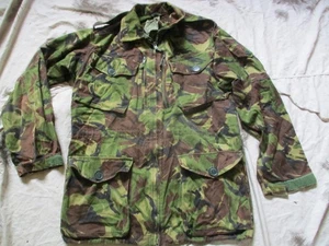 BRITISH ARMY ISSUE dpm camo 1990's 90 PATTERN COMBAT JACKET smock 180/98 medium - Picture 1 of 24