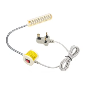 30LEDs Sewing Machine Lamp LED Light Fixture Fixed Base -White UK2 - Picture 1 of 8