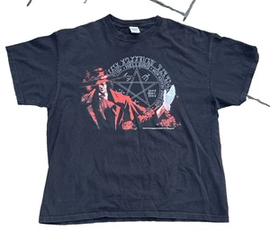 Vintage Y2K Hellsing Manga Anime Graphic Shirt black - Delta Magnum XL   - Picture 1 of 4
