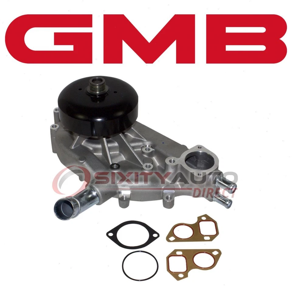 GMB Water Pump for 2003-2006 Chevrolet Express 1500 5.3L V8 - Coolant pa Foto 1 de 4